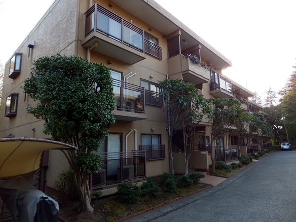 東急ドエル瀬田ビレジ1号棟の外観