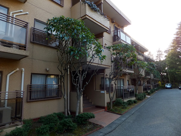 東急ドエル瀬田ビレジ1号棟の外観