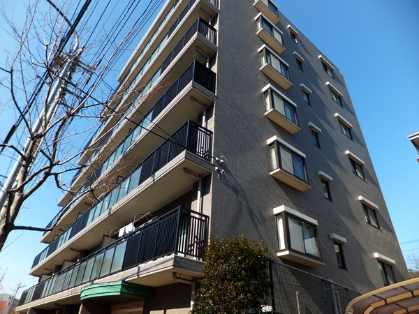 鷺沼すみれが丘パークホームズの外観