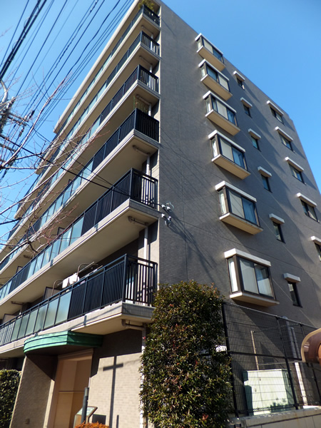 鷺沼すみれが丘パークホームズの外観