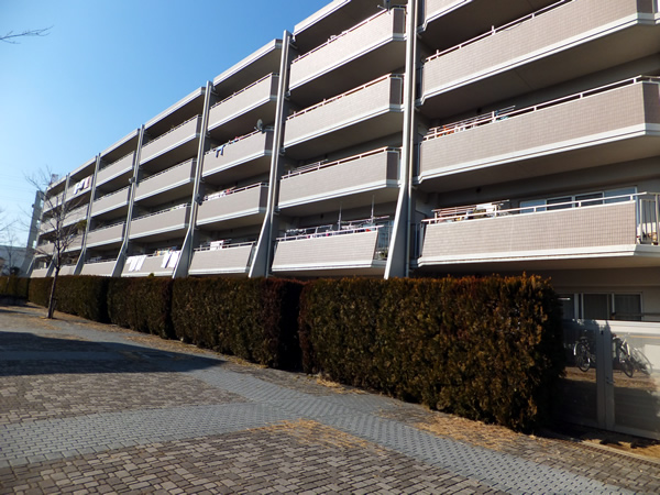 サングレイス港北デュオパークの外観