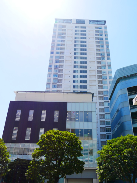 横浜ポートサイドプレイスタワーレジデンスの外観