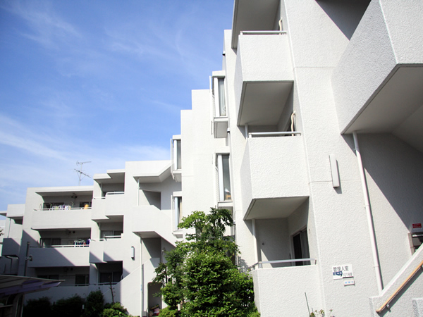 梶ヶ谷パークハイツの外観