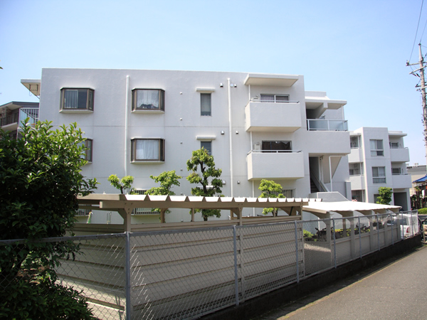 梶ヶ谷パークハイツの外観