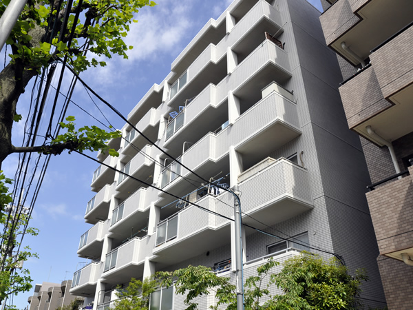 サーパス三ッ池公園1の外観