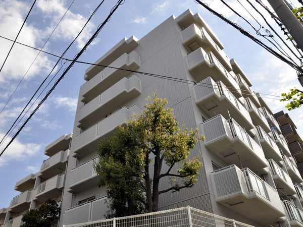 サーパス三ッ池公園1の外観