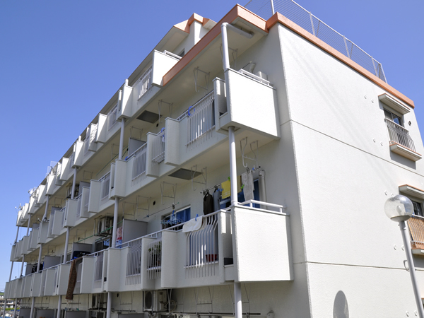 ダイアパレス三ッ池公園の外観