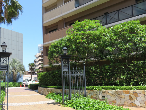 オーベルグランディオベイフロントの外観