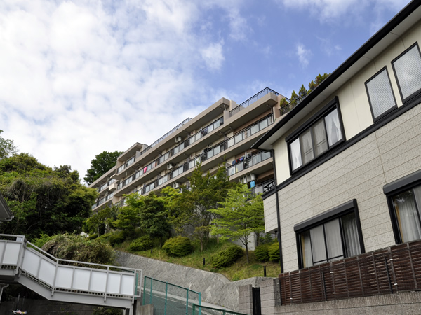マイキャッスル大倉山ガーデンヒルズの外観