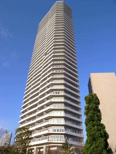 コットンハーバーマリナゲートタワーの外観