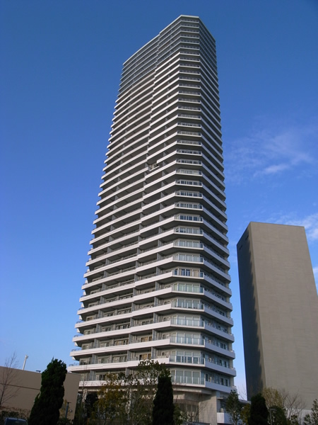 コットンハーバーマリナゲートタワーの外観