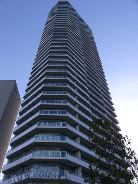 コットンハーバーマリナゲートタワーの外観