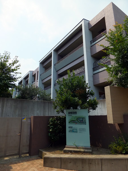 港北ニュータウンレフリアパークアネシスウエストコートの外観