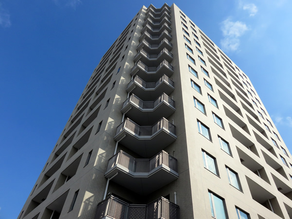 新百合ヶ丘パークハウス4番街の外観