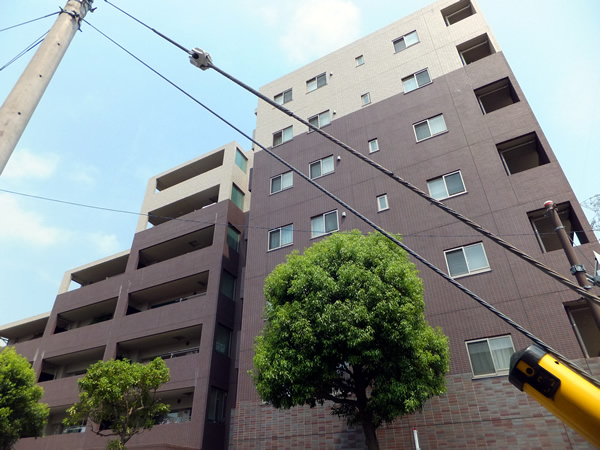 クオス仲町台レジデンシャルステージの外観