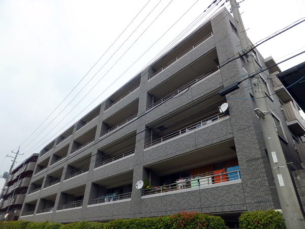 ルシオン仲町台の外観