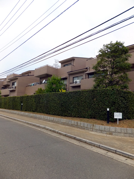 ヒルズアスパイア５号棟の外観