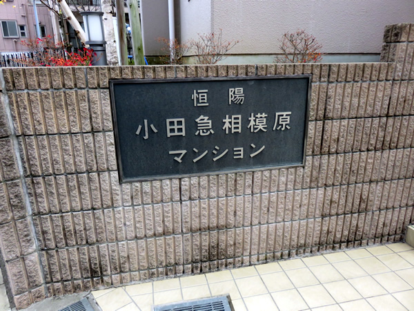 恒陽小田急相模原マンションの外観