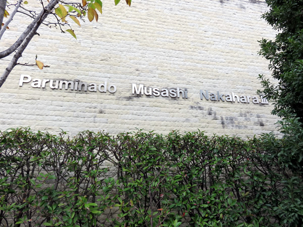 パルミナード武蔵中原3番館の外観