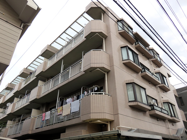 セシーズ武蔵中原の外観