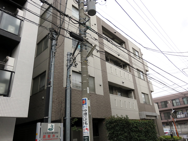 サンクレイドル武蔵中原の外観