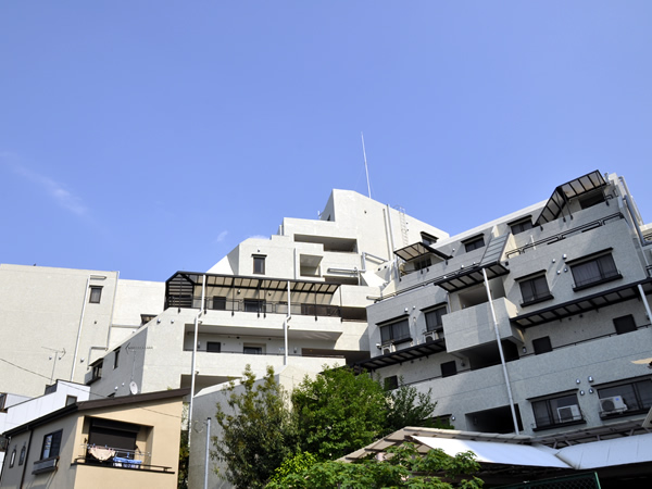 文京目白台ハイツの外観