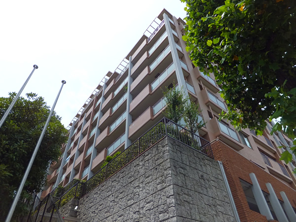 ヒルズガーディアム青葉江田の外観