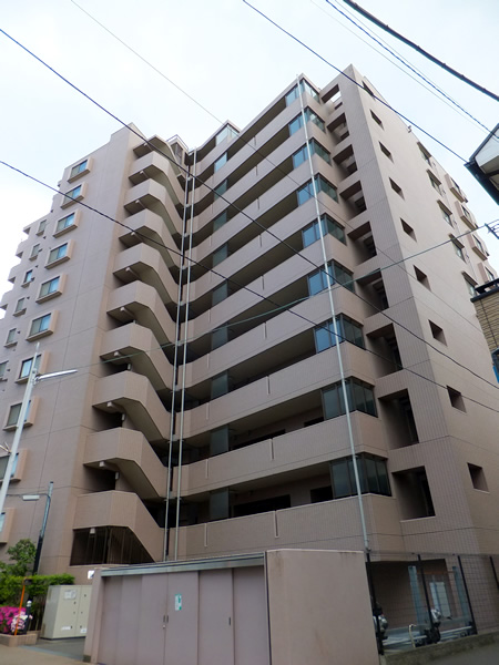 クリオ鶴見中央1番館の外観