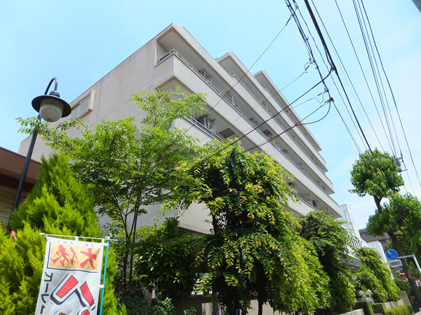 宮前平土橋スカイマンションの外観