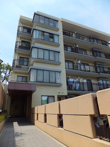 鷺沼北パークホームズ2番館の外観