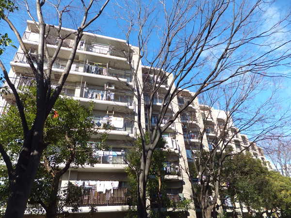 コスモ日吉の外観