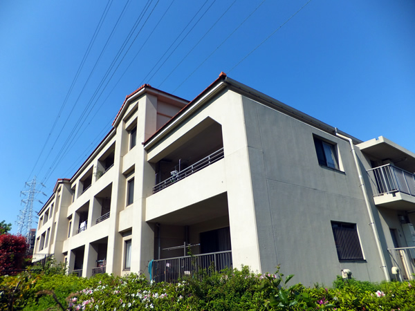 クレッセントユーパリノスの丘ブルームヒルズ棟の外観