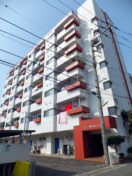 ニュー鹿沼ハイツの外観