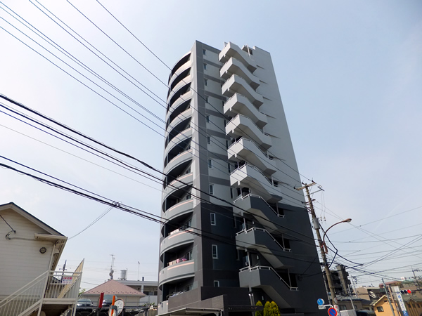 モアグランデ淵野辺タワーの外観