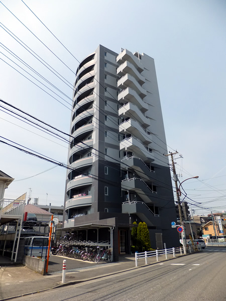 モアグランデ淵野辺タワーの外観