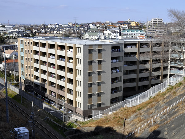 サンクタス菊名リネアストリシアの外観