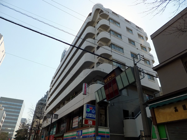 キャッスル野毛中央の外観