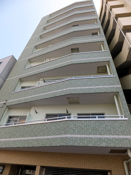 中銀落合マンシオンの外観