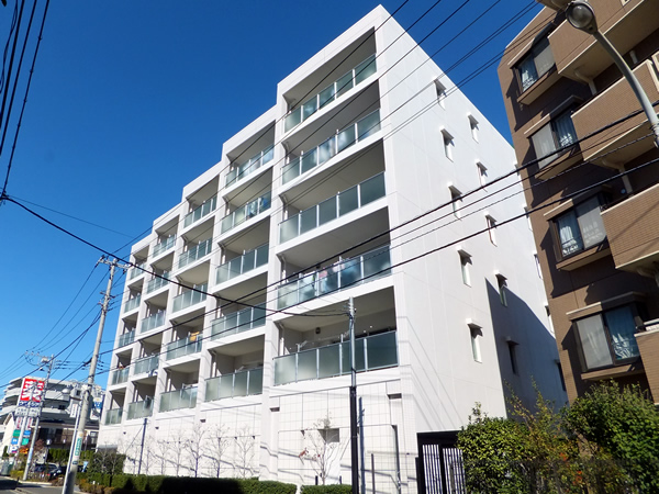 グレーシアスクエア綱島の外観