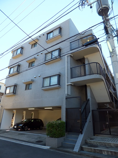 バームハイツ綱島壱番館の外観