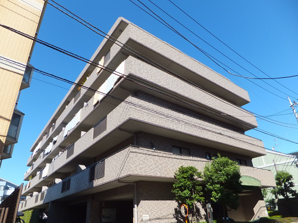 綱島東パークホームズ2番館の外観