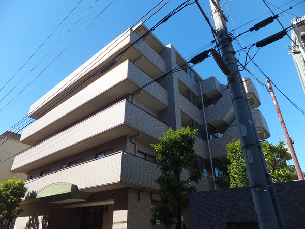 綱島東パークホームズ2番館の外観