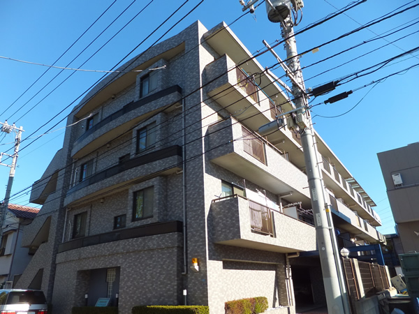 綱島東公園パークホームズの外観