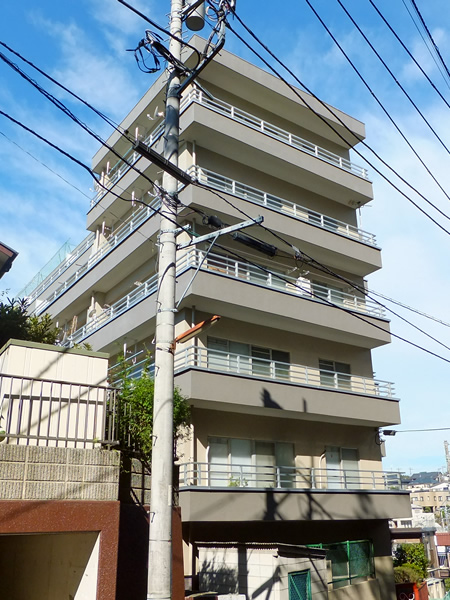 綱島マンションの外観