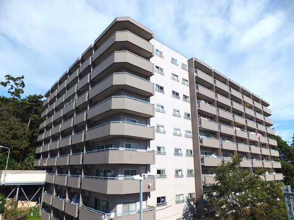 サニーハイツ綱島の外観