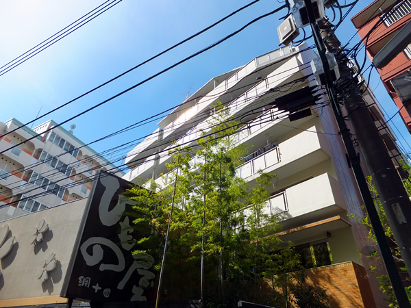 サンハイツ綱島の外観