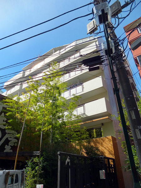 サンハイツ綱島の外観