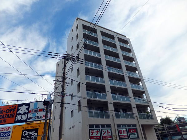 リビオ綱島の外観