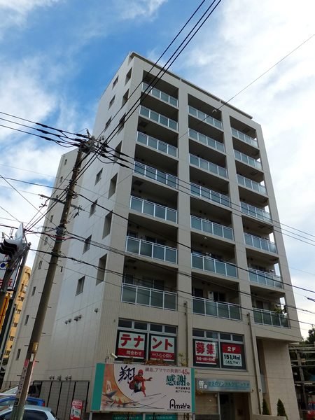 リビオ綱島の外観