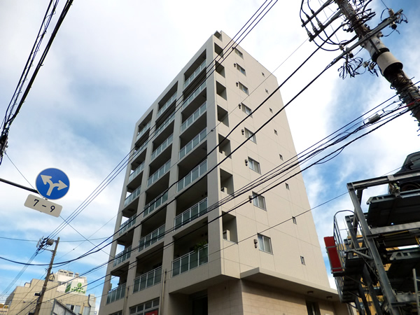 リビオ綱島の外観